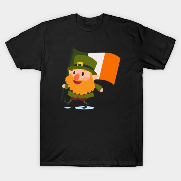 Irish Leprechaun T-Shirt by EarlAdrian